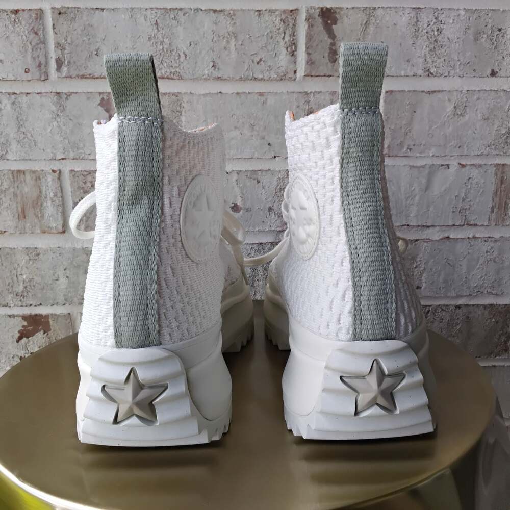 Converse Run Star Hike Platform High Top Sneakers - White - Picture 3 of 8